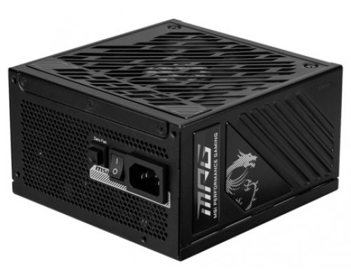 MSI MPG A1250GS PCIE5 unidad de fuente de alimentación 1250 W 20+4 pin ATX ATX Negro (Espera 4 dias)